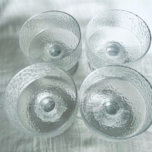 Vintage Iittala Finland Festivo Senaattori 4 Sherbet Dish Timo Sarpanevo HTF - Picture 3 of 7